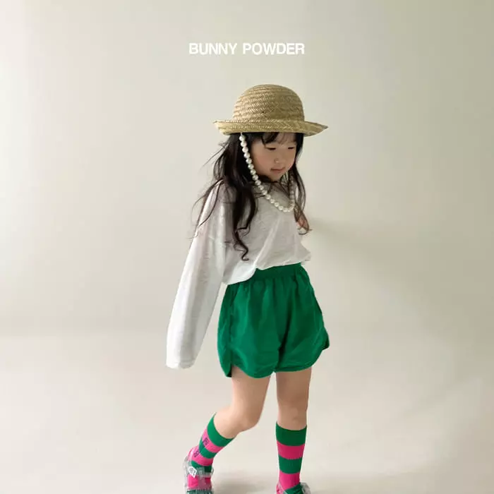 Bunny Powder - Korean Children Fashion - #kidzfashiontrend - Linen Shorts - 10