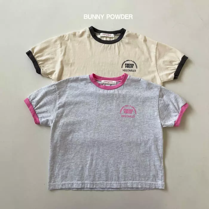 Bunny Powder - Korean Children Fashion - #Kfashion4kids - Delly Color Tee - 4