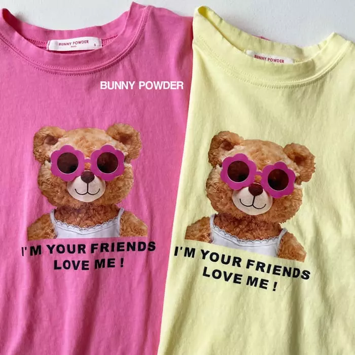 Bunny Powder - Korean Children Fashion - #magicofchildhood - Friends Tee - 2