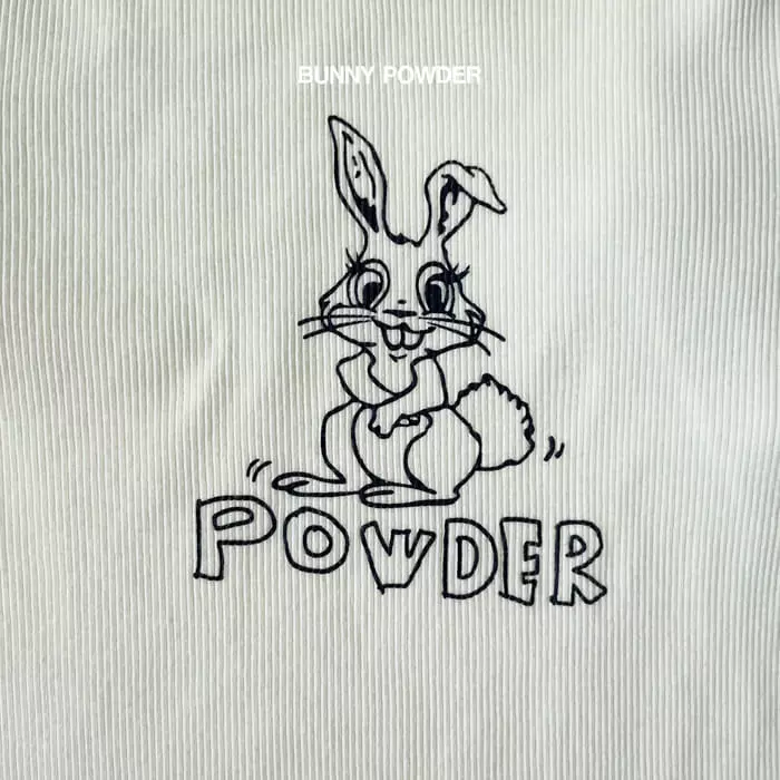 Bunny Powder - Korean Children Fashion - #prettylittlegirls - Rabbit Puff Tee - 5