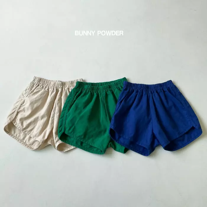 Bunny Powder - Korean Children Fashion - #toddlerclothing - Linen Shorts