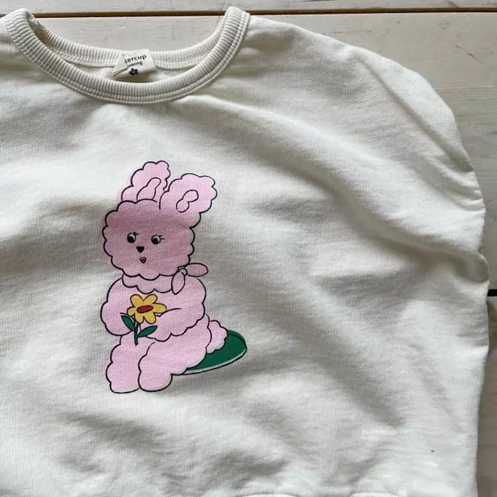 Buttercup - Korean Children Fashion - #Kfashion4kids - Picnic Rabbit Tee - 12