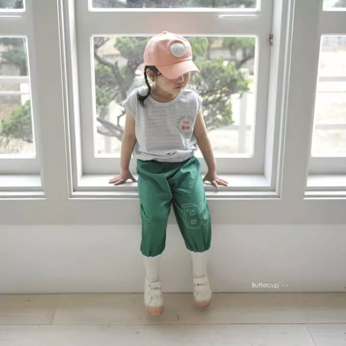 Buttercup - Korean Children Fashion - #Kfashion4kids - Cherry Mark Pin Tee - 10
