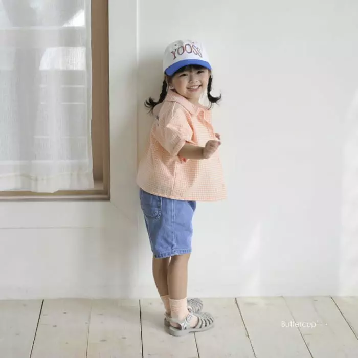 Buttercup - Korean Children Fashion - #Kfashion4kids - Simple Denim Shorts - 3