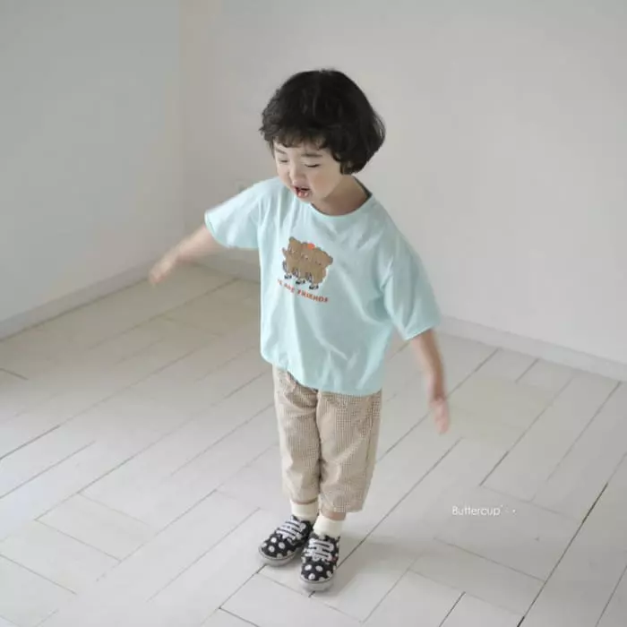 Buttercup - Korean Children Fashion - #childrensboutique - Whole Gray Pants - 2