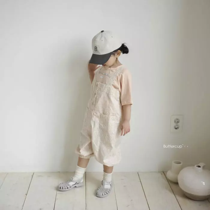 Buttercup - Korean Children Fashion - #designkidswear - Half Overalls - 8