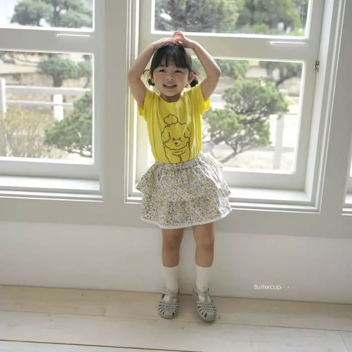 Buttercup - Korean Children Fashion - #discoveringself - Cancan Cotton Skirt Leggings - 10