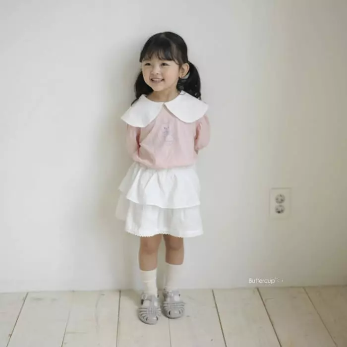Buttercup - Korean Children Fashion - #fashionkids - Cancan Cotton Skirt Leggings - 11