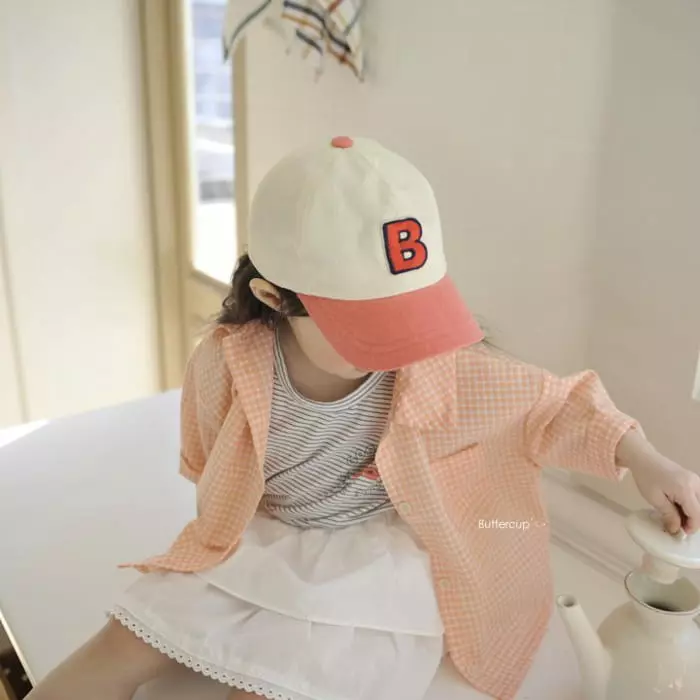 Buttercup - Korean Children Fashion - #fashionkids - Point B Color Cap - 3