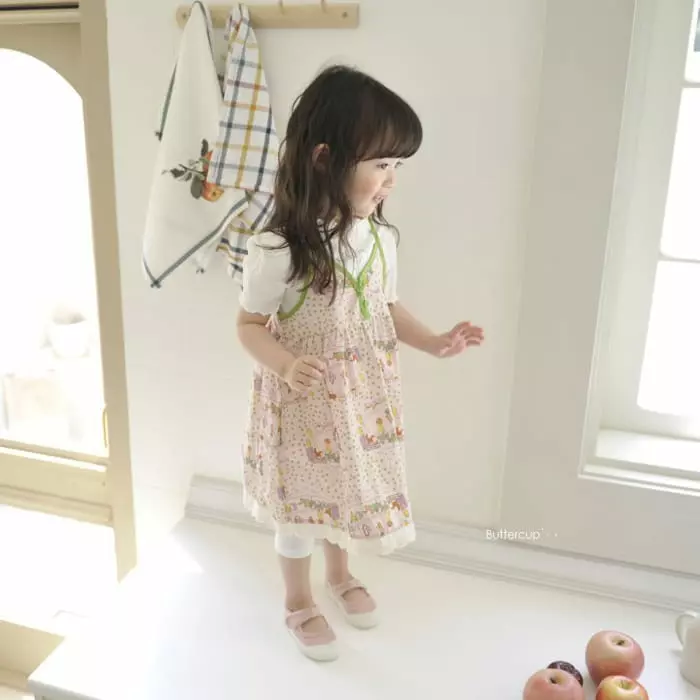 Buttercup - Korean Children Fashion - #kidsshorts - Patch Leggings Pants - 3
