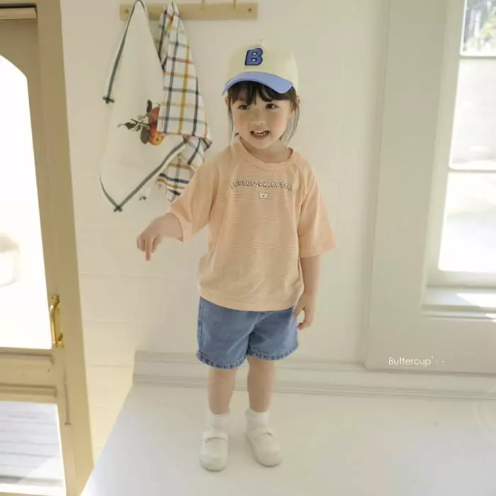 Buttercup - Korean Children Fashion - #kidzfashiontrend - Better Pin Raglan Tee