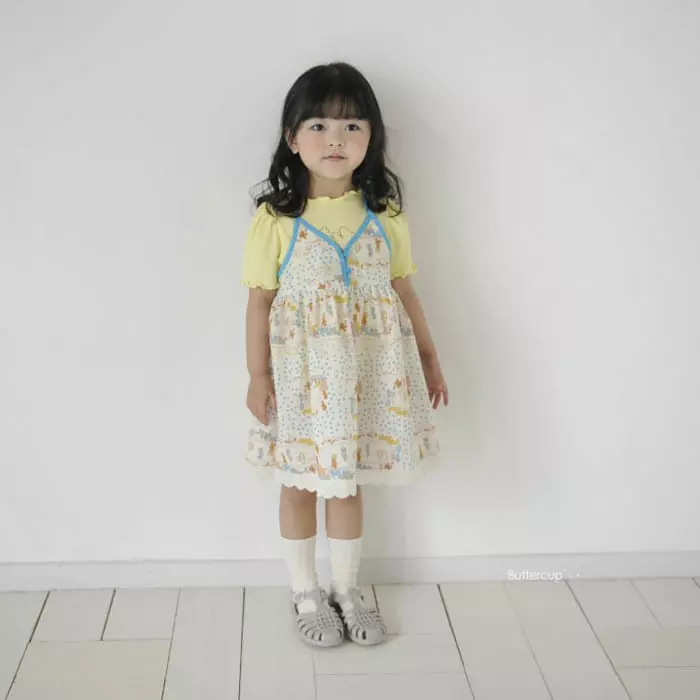Buttercup - Korean Children Fashion - #kidzfashiontrend - Circus Layered One-piece - 12