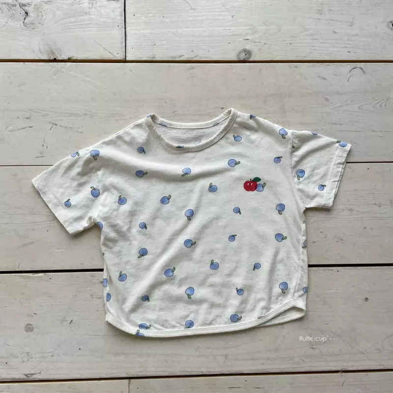 Buttercup - Korean Children Fashion - #littlefashionista - Apple Short Sleeves Tee - 3