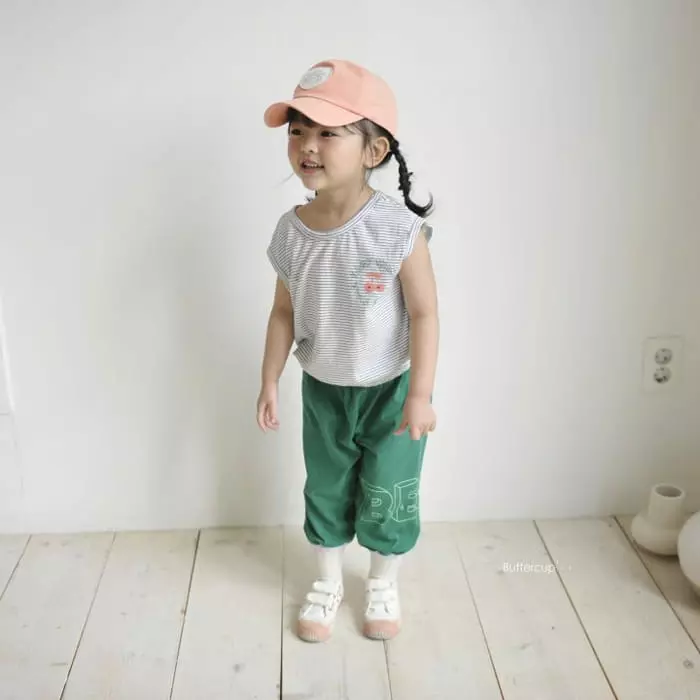 Buttercup - Korean Children Fashion - #magicofchildhood - Cherry Mark Pin Tee - 12