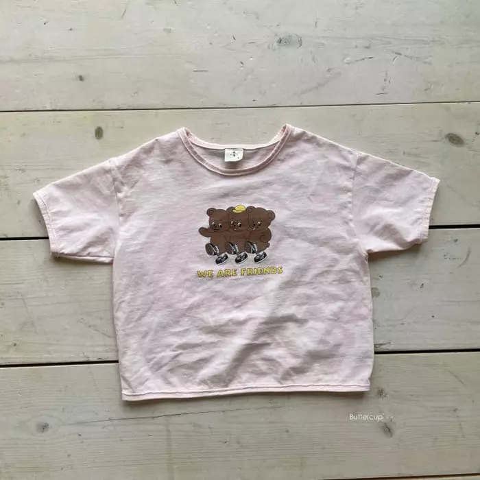 Buttercup - Korean Children Fashion - #magicofchildhood - Bans Bear Tee - 10