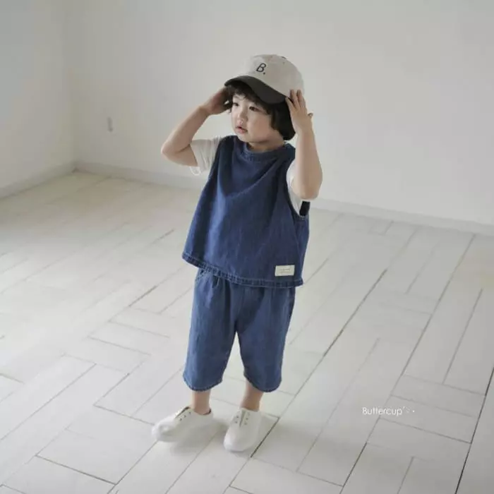 Buttercup - Korean Children Fashion - #magicofchildhood - Morden Jeans - 9