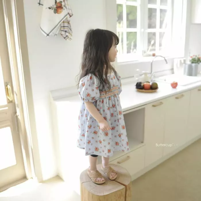 Buttercup - Korean Children Fashion - #magicofchildhood - Smocked Garden One-piece - 7