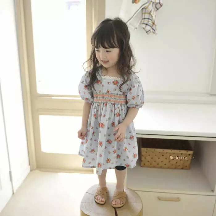 Buttercup - Korean Children Fashion - #minifashionista - Smocked Garden One-piece - 8