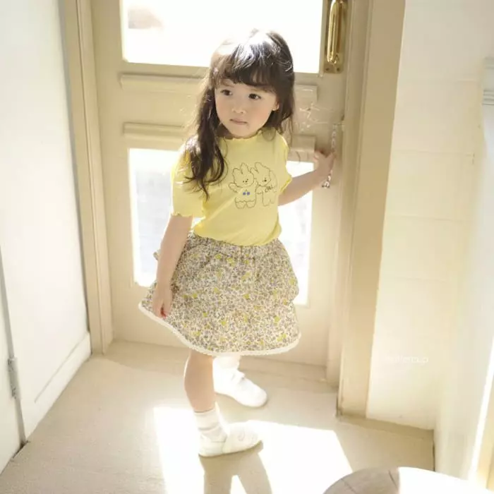 Buttercup - Korean Children Fashion - #minifashionista - Cancan Cotton Skirt Leggings - 2
