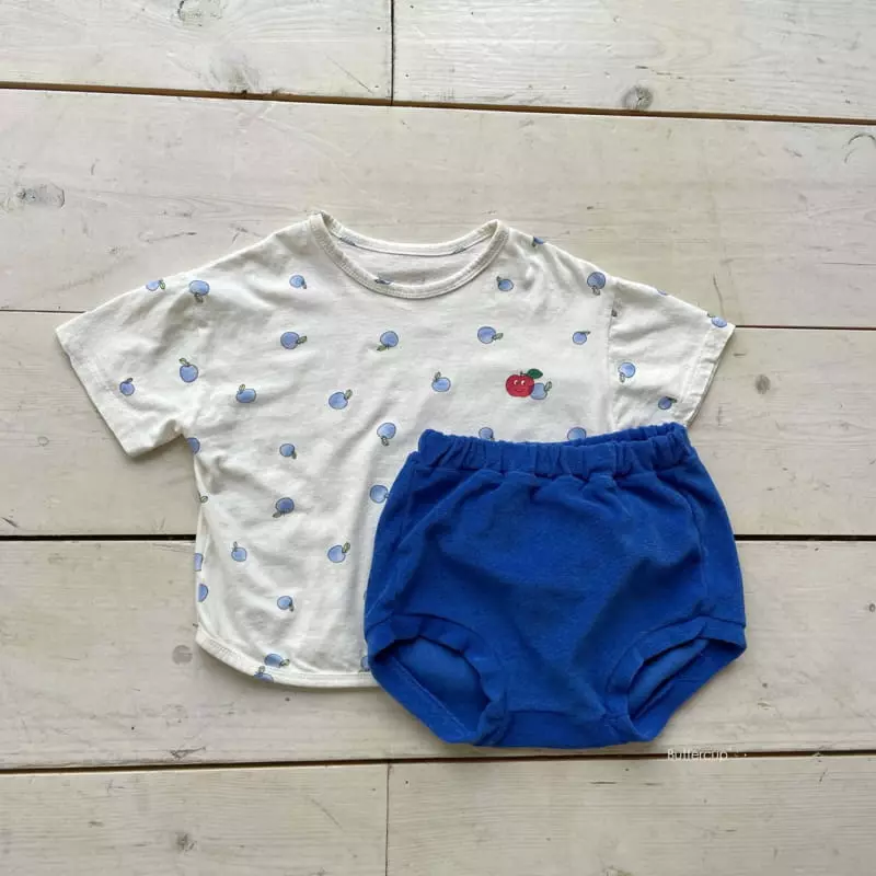 Buttercup - Korean Children Fashion - #minifashionista - Apple Short Sleeves Tee - 5
