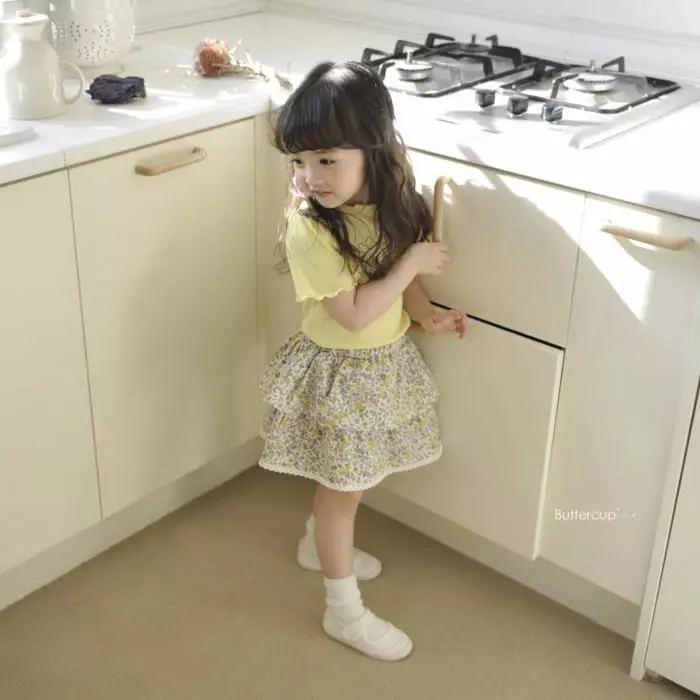 Buttercup - Korean Children Fashion - #prettylittlegirls - Cancan Cotton Skirt Leggings - 3