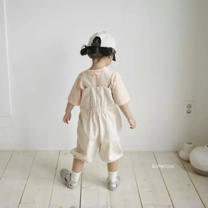 Buttercup - Korean Children Fashion - #stylishchildhood - Half Overalls - 5