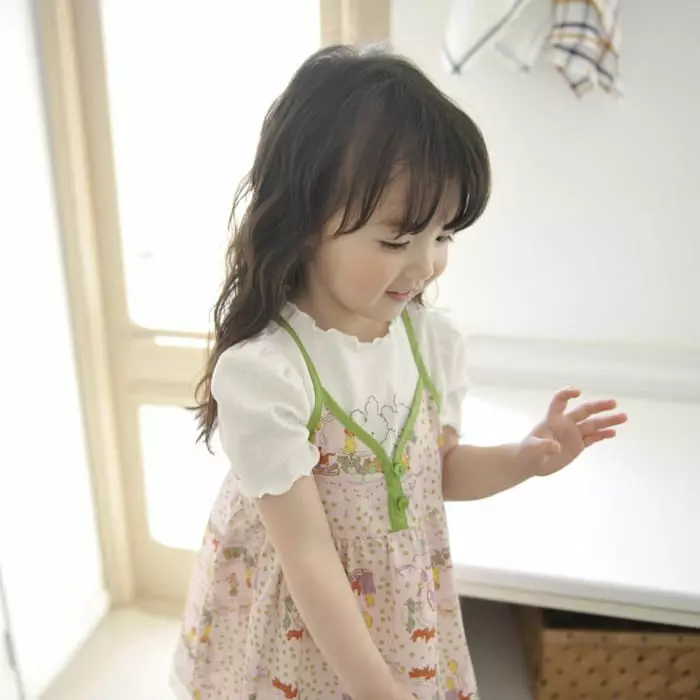 Buttercup - Korean Children Fashion - #todddlerfashion - Circus Layered One-piece - 2