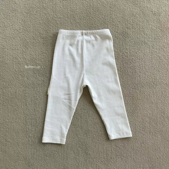 Buttercup - Korean Children Fashion - #toddlerclothing - Patch Leggings Pants - 12