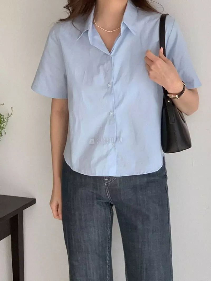 Chemi - Korean Women Fashion - #momslook - Genie Shirt