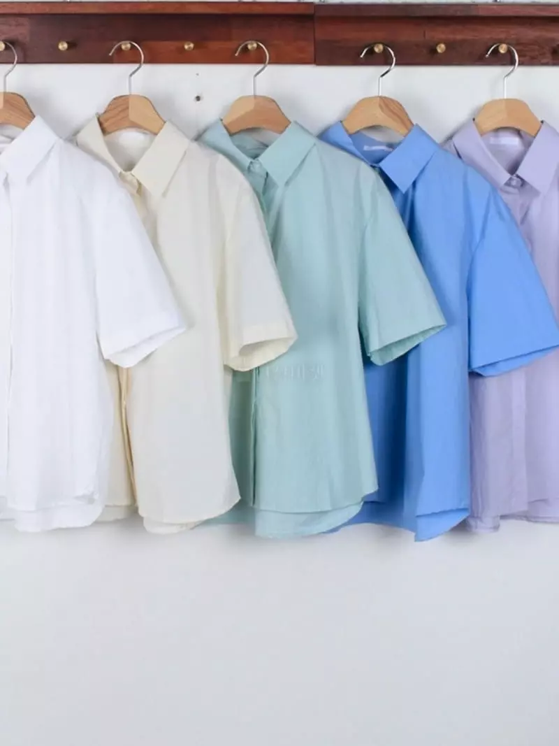 Chemi - Korean Women Fashion - #womensfashion - Bridge Shirt - 4