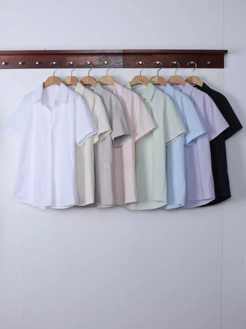 Chemi - Korean Women Fashion - #womensfashion - Free Summer Shirt - 4