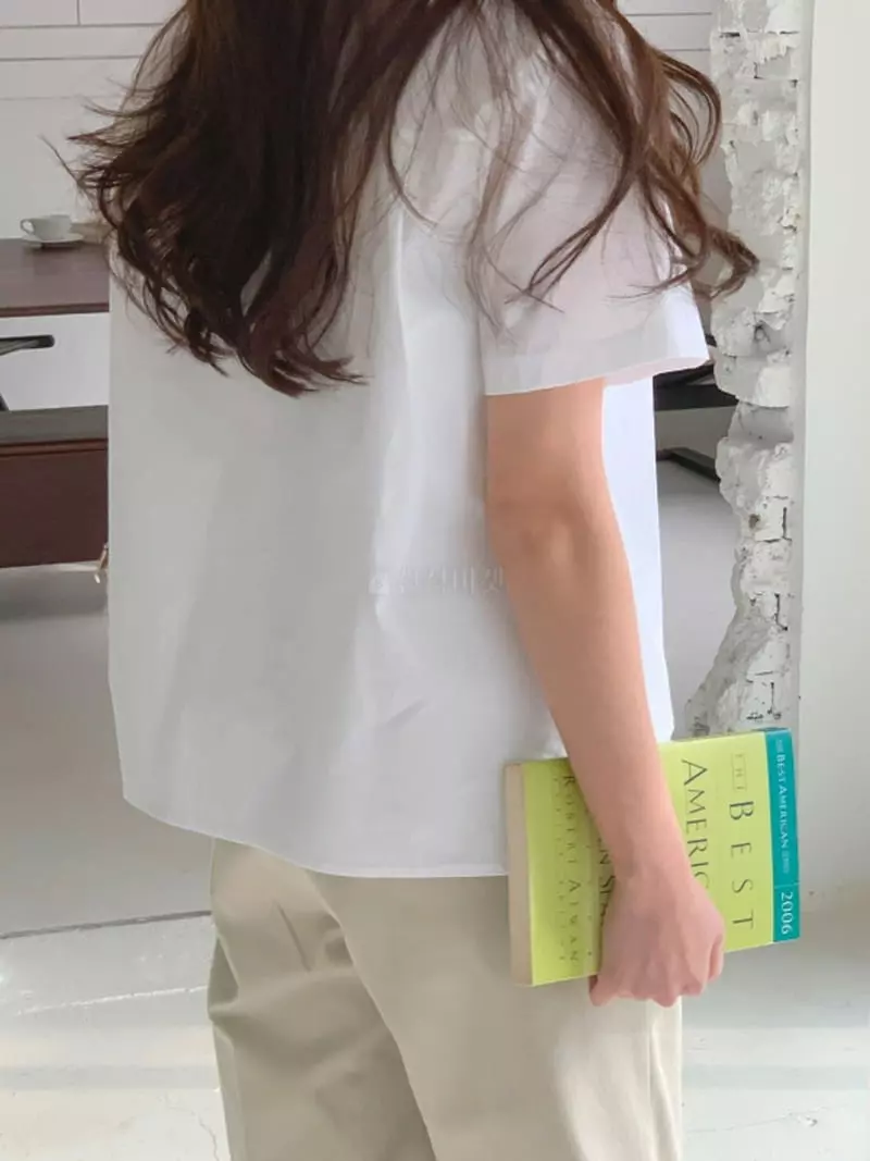 Chemi - Korean Women Fashion - #pursuepretty - Punching Shirt - 2