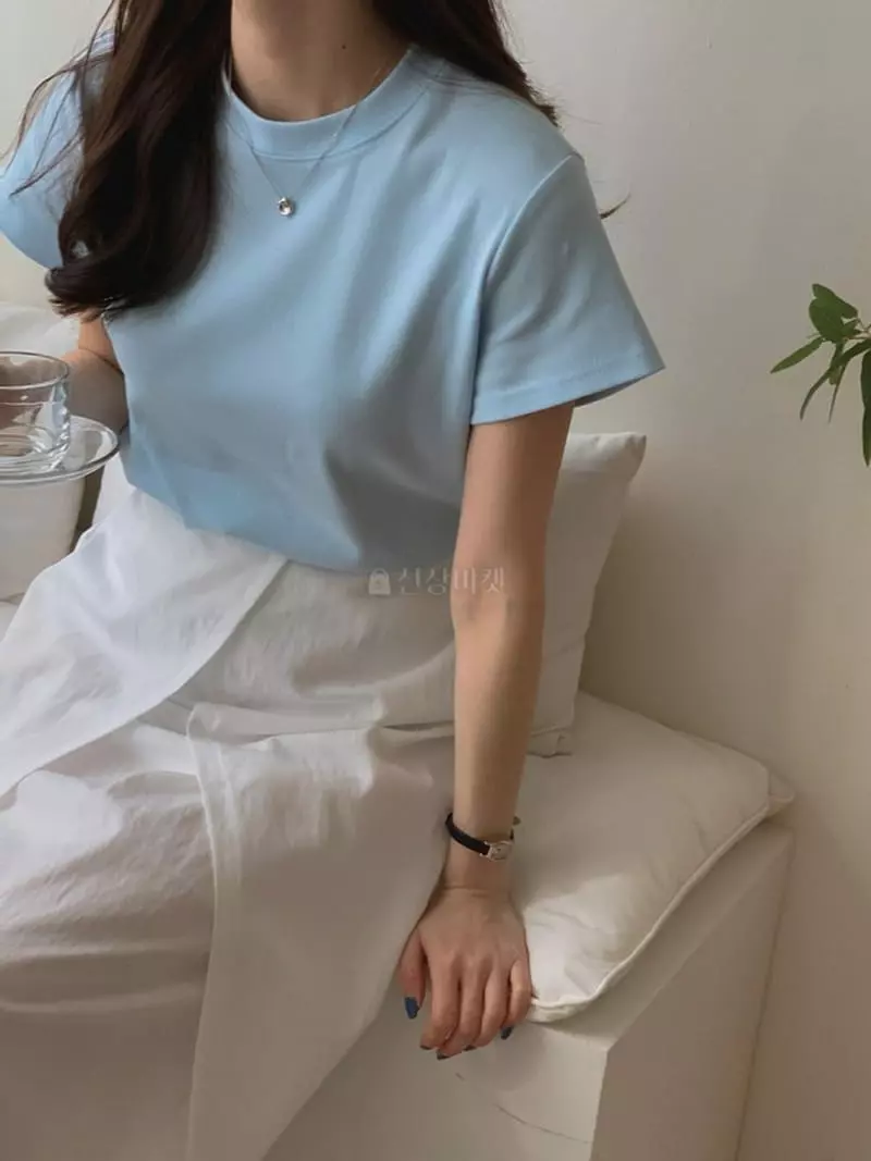 Chemi - Korean Women Fashion - #vintageinspired - Heart Tee - 2