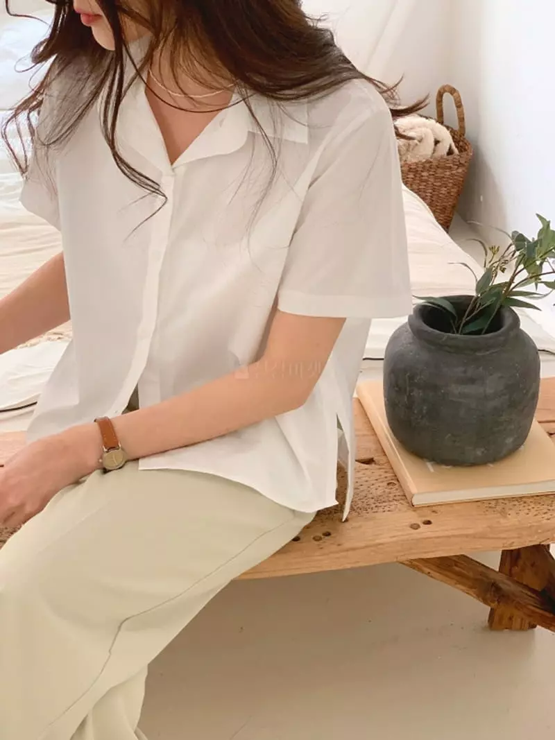 Chemi - Korean Women Fashion - #vintagekidsstyle - Punching Shirt