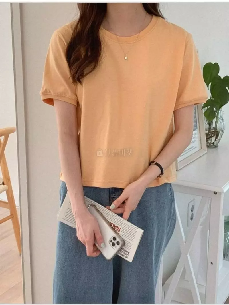 Chemi - Korean Women Fashion - #womensfashion - Girls Tee - 3