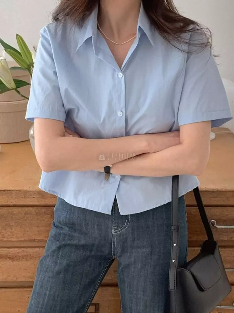 Chemi - Korean Women Fashion - #womensfashion - Genie Shirt - 2