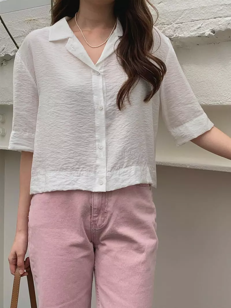 Chemi - Korean Women Fashion - #womensfashion - Fria Shirt - 2