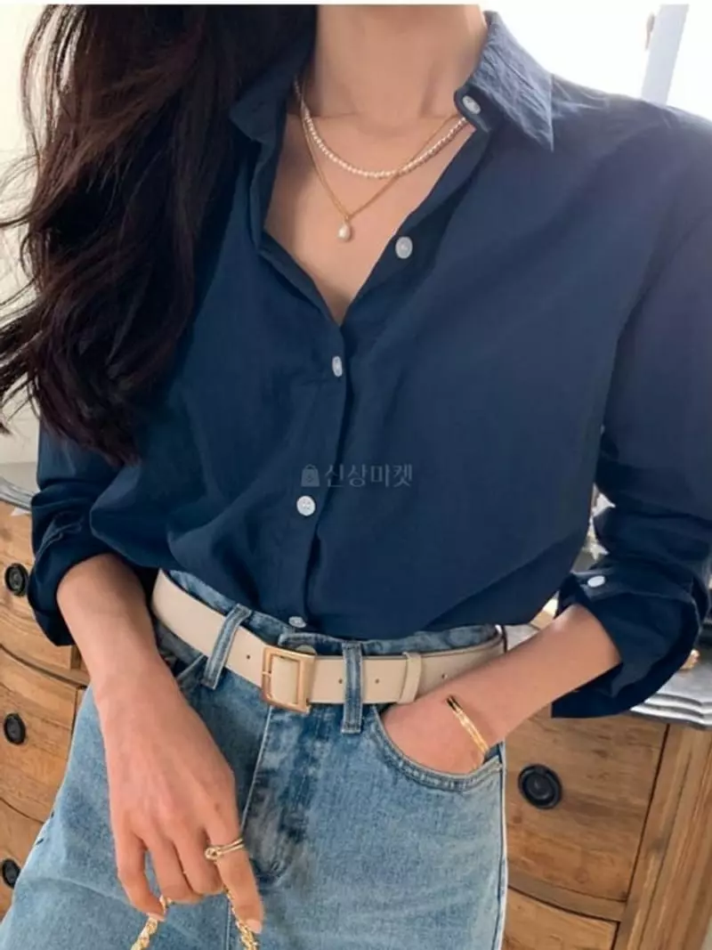 Chemi - Korean Women Fashion - #womensfashion - Rinkle Shirt - 2
