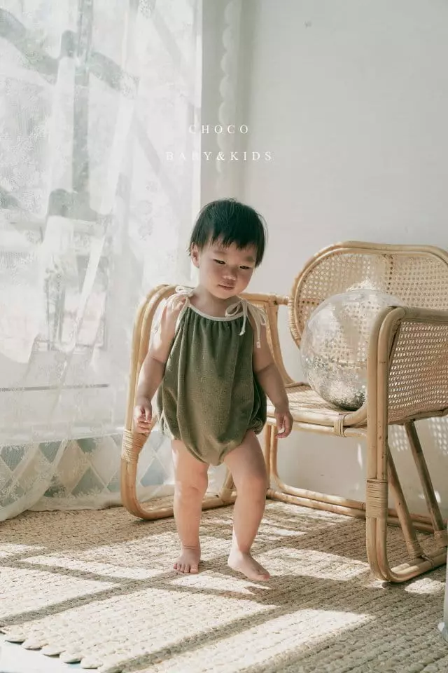 Choco bebe - Korean Baby Fashion - #babyboutiqueclothing - Terry Sleeveless - 7