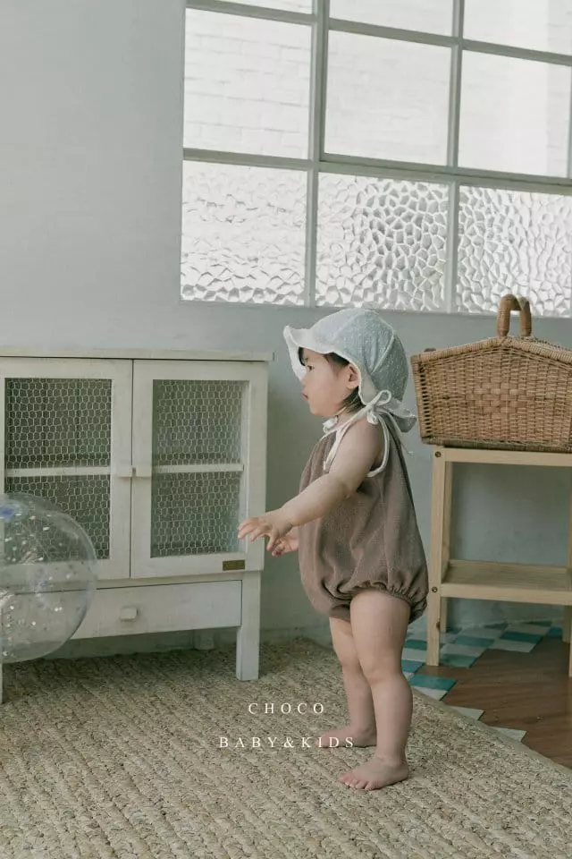 Choco bebe - Korean Baby Fashion - #babygirlfashion - Terry Sleeveless - 11
