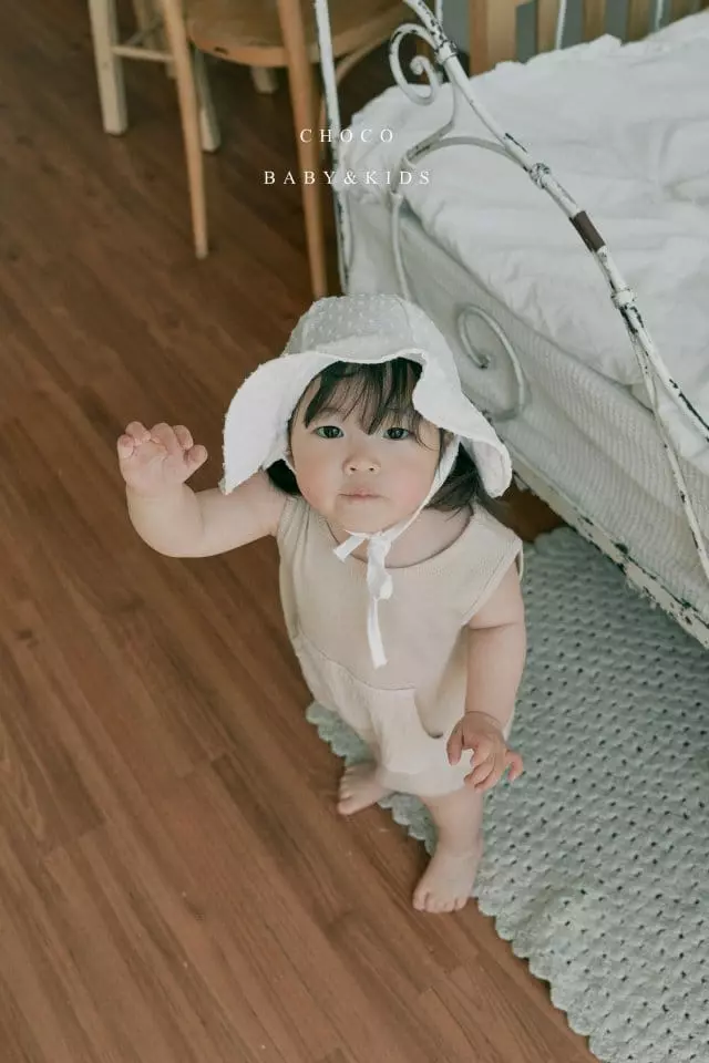 Choco bebe - Korean Baby Fashion - #babygirlfashion - Dana String Bucket Hat - 10