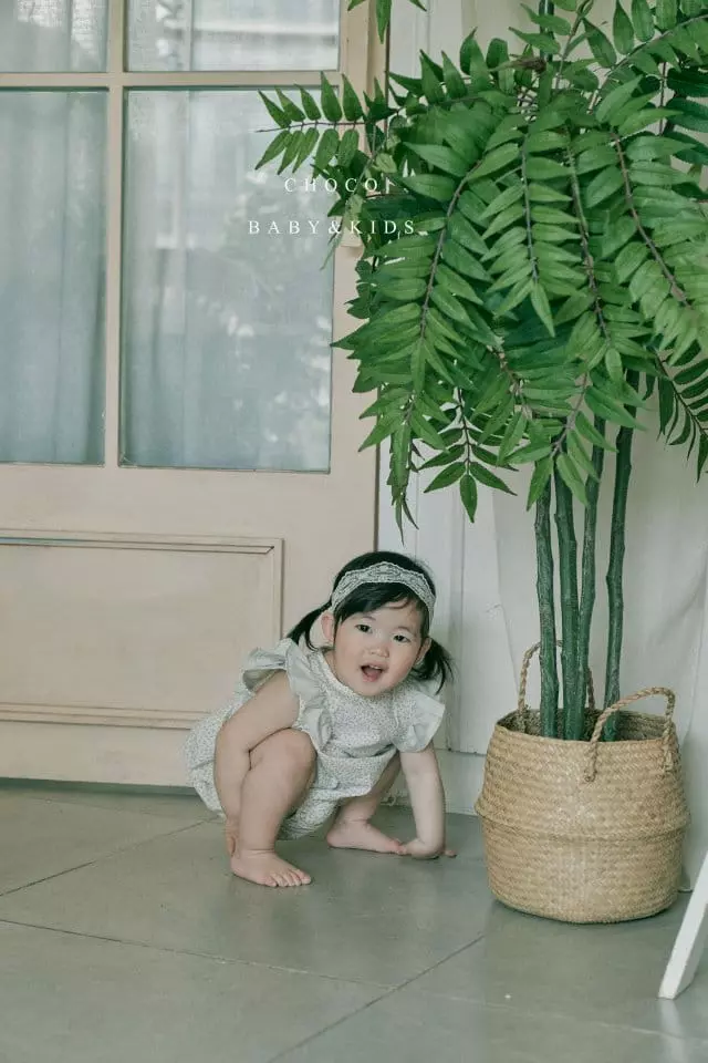 Choco bebe - Korean Baby Fashion - #babyootd - Lace Hairband - 8