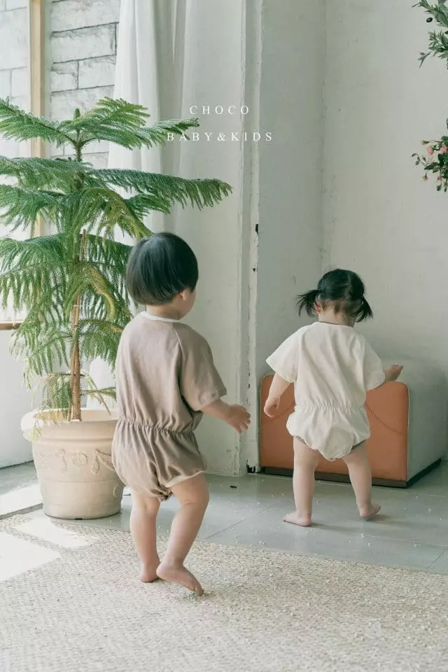 Choco bebe - Korean Baby Fashion - #babyoutfit - Cocoa Bodysuit - 3