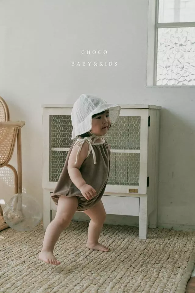 Choco bebe - Korean Baby Fashion - #smilingbaby - Terry Sleeveless - 5