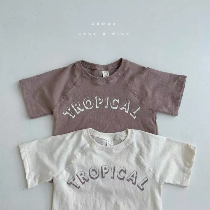 Choco bebe - Korean Children Fashion - #Kfashion4kids - Tropical Tee - 2