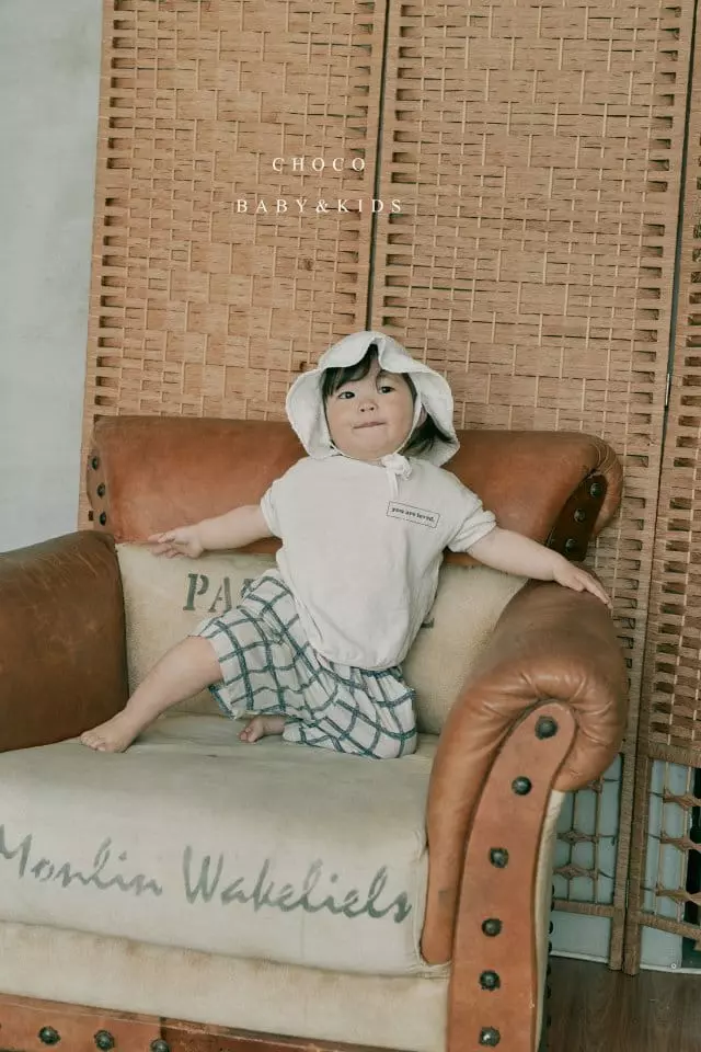 Choco bebe - Korean Children Fashion - #Kfashion4kids - Check Shorts - 6