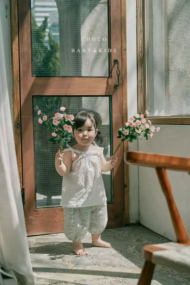 Choco bebe - Korean Children Fashion - #kidzfashiontrend - Flower Pants - 4