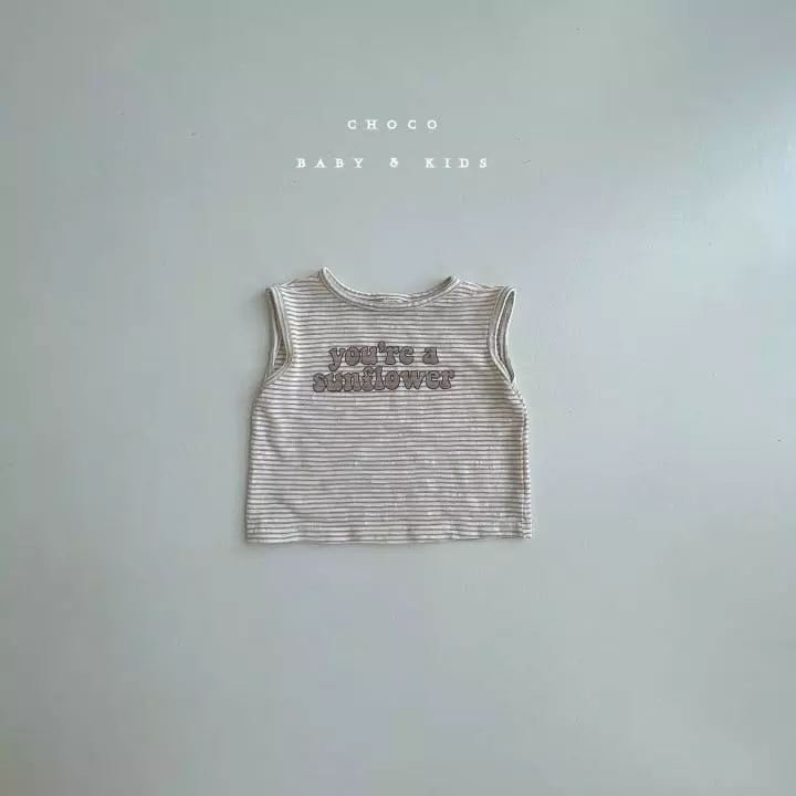 Choco bebe - Korean Children Fashion - #prettylittlegirls - Sun Flower Sleeveless - 4
