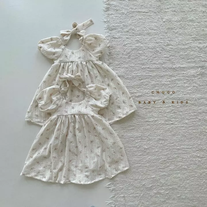 Choco bebe - Korean Children Fashion - #discoveringself - Plin Ribbon One-piece