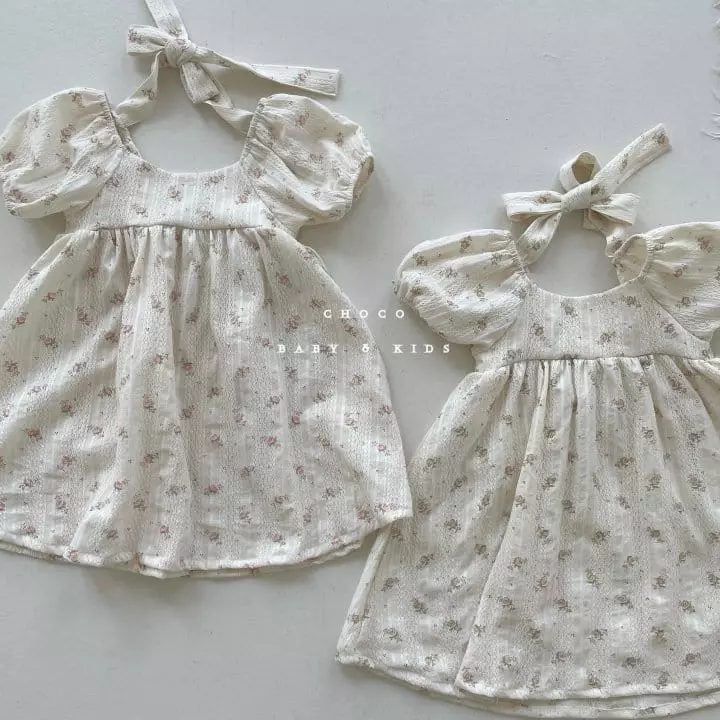 Choco bebe - Korean Children Fashion - #kidzfashiontrend - Plin Ribbon One-piece - 5